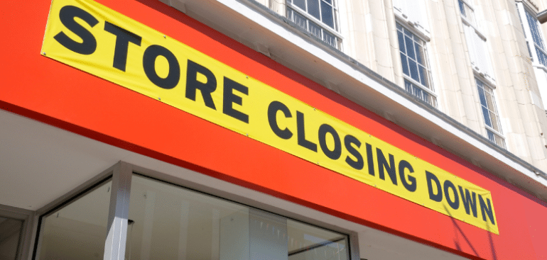 Closing down a company